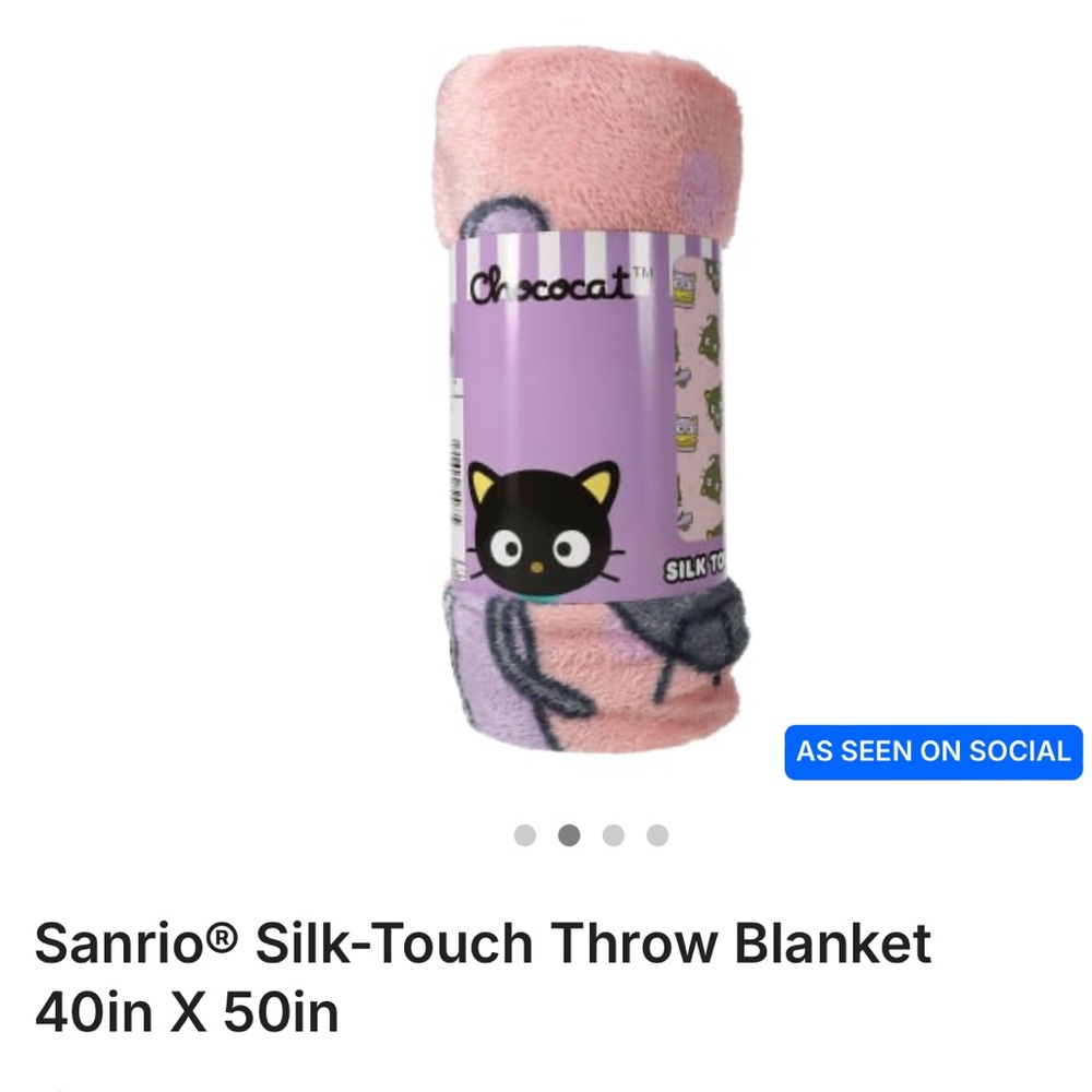 Chococat blanket